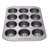 Farberware Nonstick Bakeware 12-Cup Muffin Pan And Cake Pan Set, 4-Piece