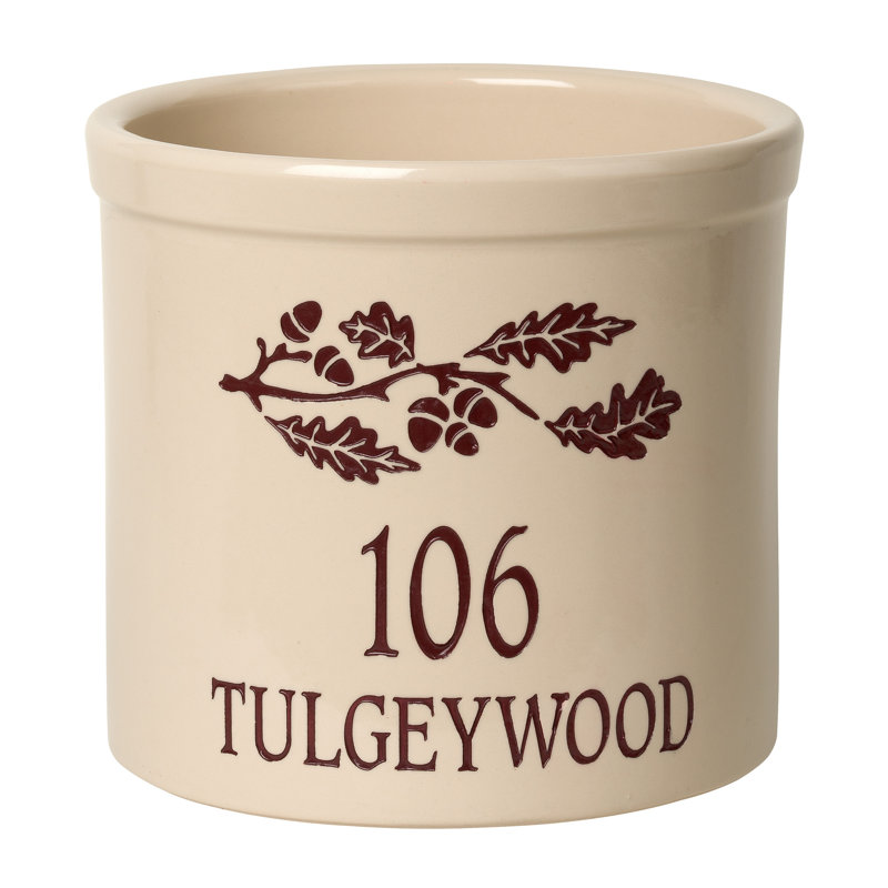 Woodmansee Pot Planter, Yes, Red