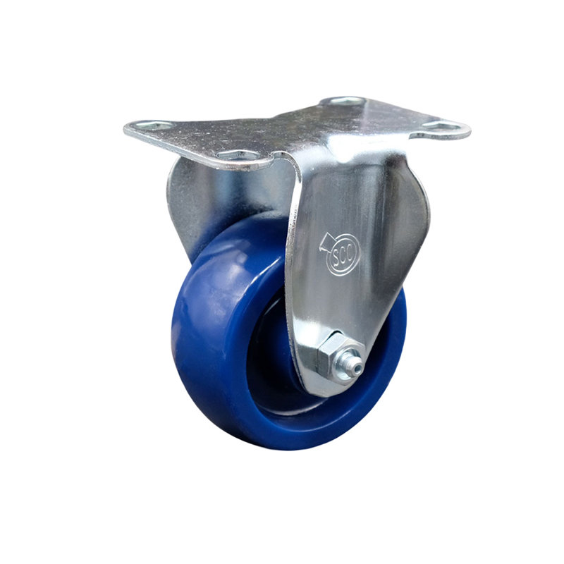 Polyurethane Caster, 3.5" H x 3.5" W x 3.5" D