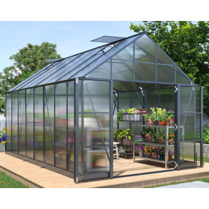 (Incomplete box 2 of 2)118" W x 200" D Greenhouse