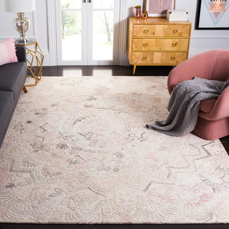 Tapis oriental performance touffeté à la main Hust, Rectangle 8 pi x 10 pi