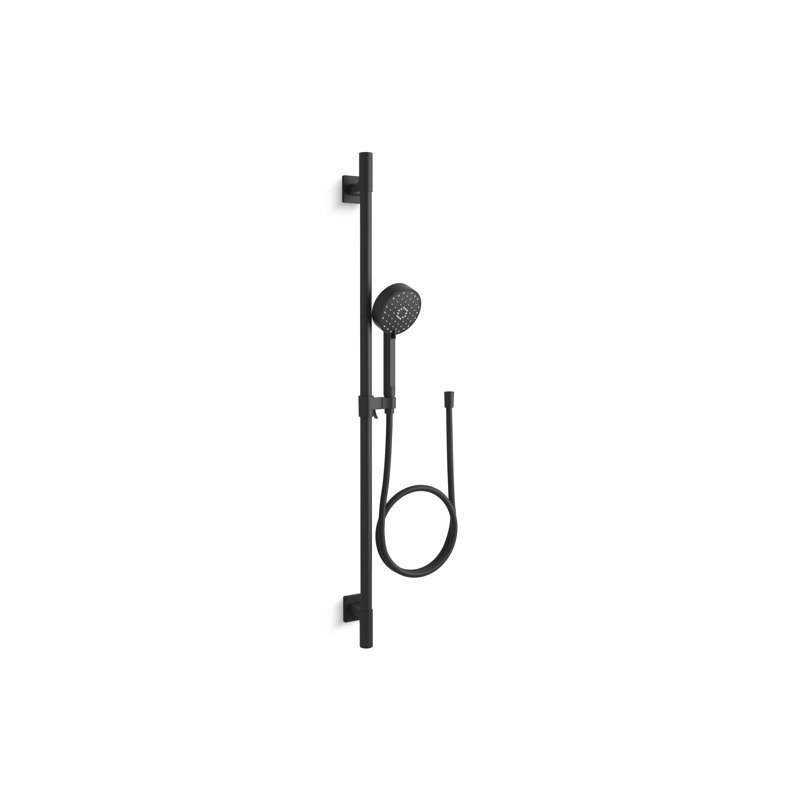 Flood Handheld Shower Head, Matte Black