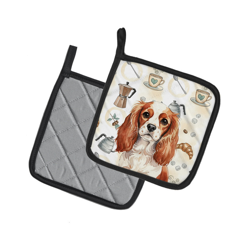 Paire de poignées Blanheim English Toy Spaniel