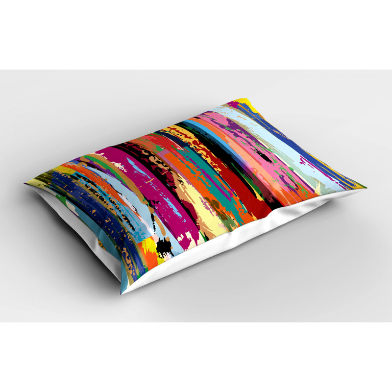 Polyester Abstract Sham Set, Twin