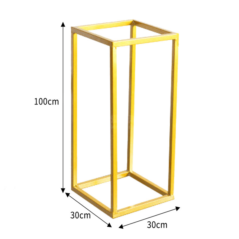 Iron, 100cm H x 30cm W x 30cm D, Gold