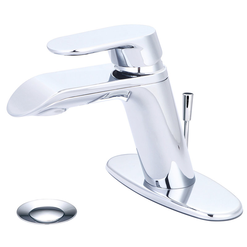 I1 Bathroom Faucet with Drain Assembly, Polished Chrome