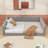 Upholstered Daybed with Slats and Side Storage Pocket-852941164-852941072