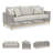 Muallam 82.63'' Wide Straight Patio Sofa with Cushions