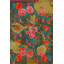 Tapis décoratif coloré à motif de fleur rose lavable à la machine-70423447