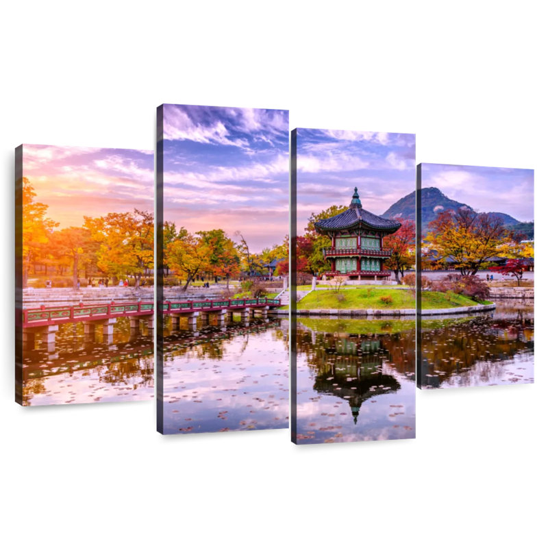 Lilie Hyangwonjeong Pavilion, 48'' H x 75'' W