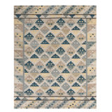Scandinavian Wool Geometric Area Rug