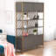 Bibliothèque standard en acier H 71,94 "x l 47,63"