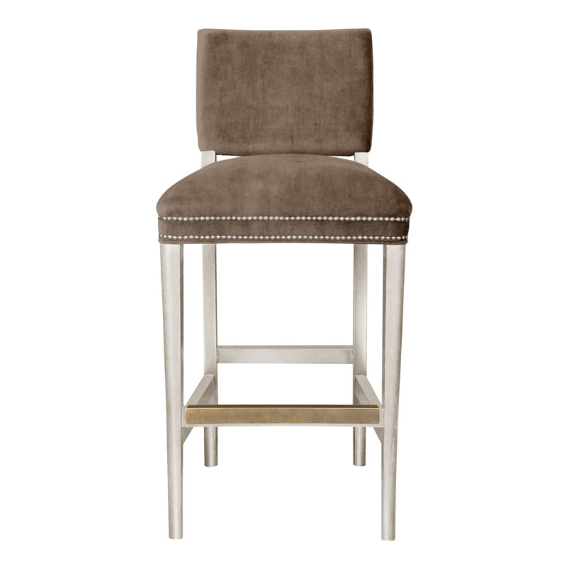 Tabouret de bar 31,5 po Michael Weiss, Oui, Terre Nadia, Casablanca