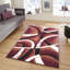 Tapis brun à motif géométrique classique Woven Trends-1684129474-1684129479-1684129535