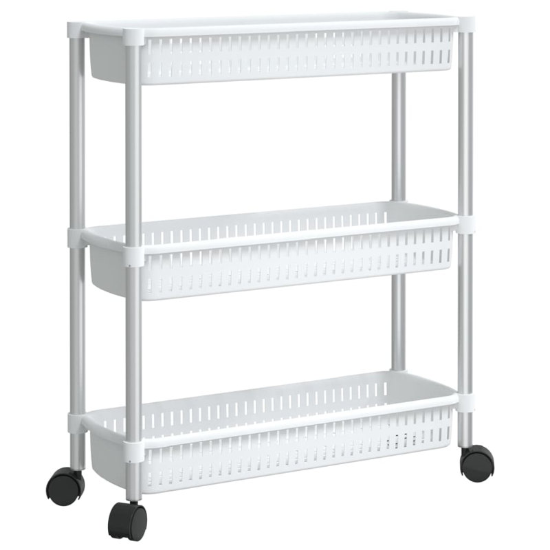 Wisner 62cm H x 52cm W Utility Cart with Wheels