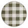 Tereon Checkered Machine Made Power Loom Polypropylene Plastic Indoor/Outdoor Area Rug in Green