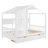 Wooden House Bed With 2 Drawers-419085624-419085625