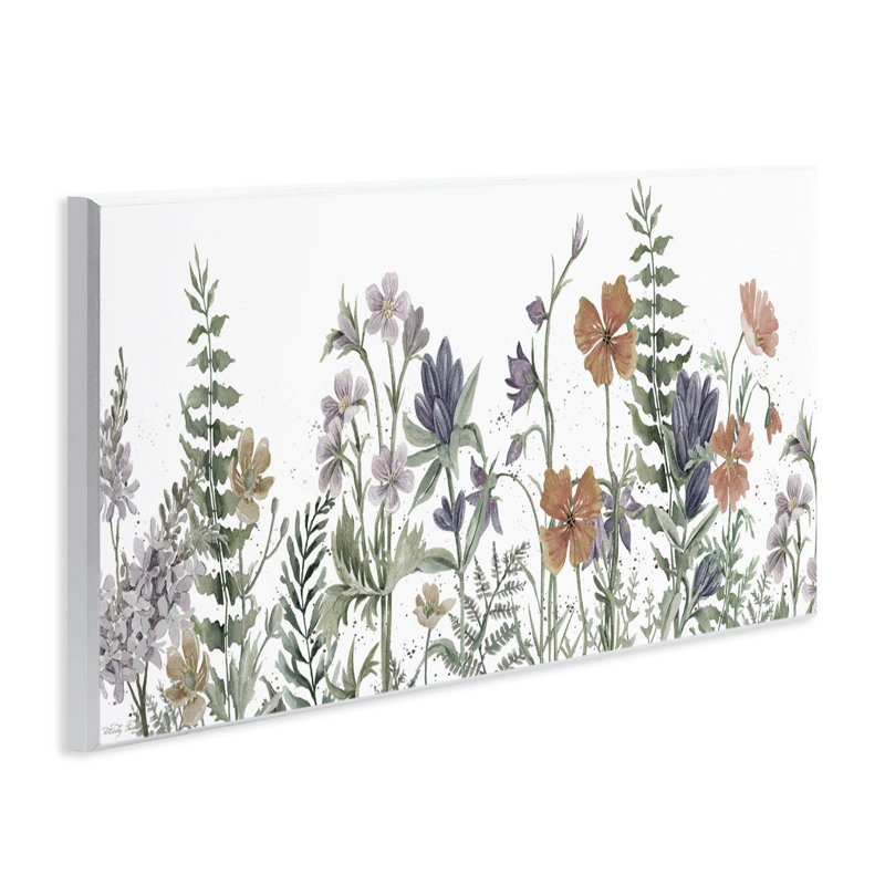 Plaque murale Blush Summer Botanicals, design par Cindy Jacobs