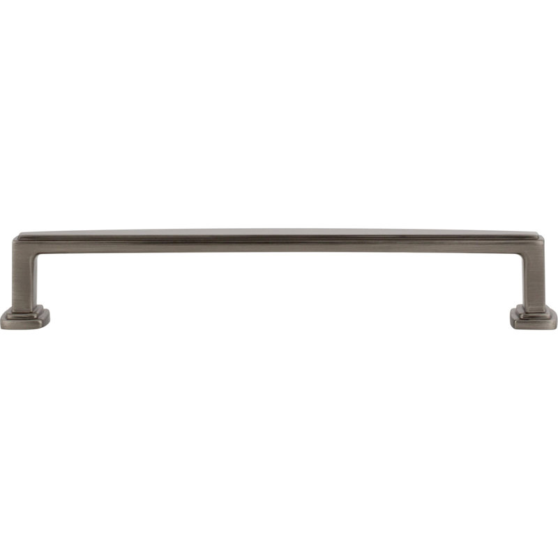 Richard Bar Pull, 6 5/16, Brushed Pewter