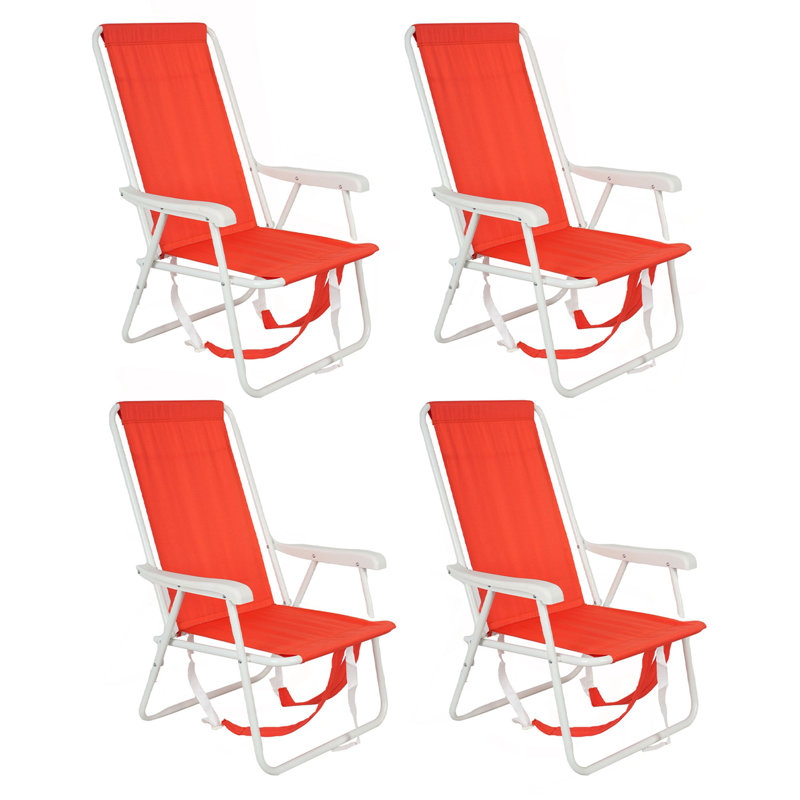 Chaises de plage avec sac à dos pour adultes et capacité de 300 LBS