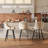Swivel Bar Stools Set of 1, Counter Height Bar Stools With Back, Linen Fabric Upholstered Kitchen Island Stools, 360° Swivel, Rubberwood Legs, Thick Cushion Seat, For Dining Room Beige-1058439016-1057710939