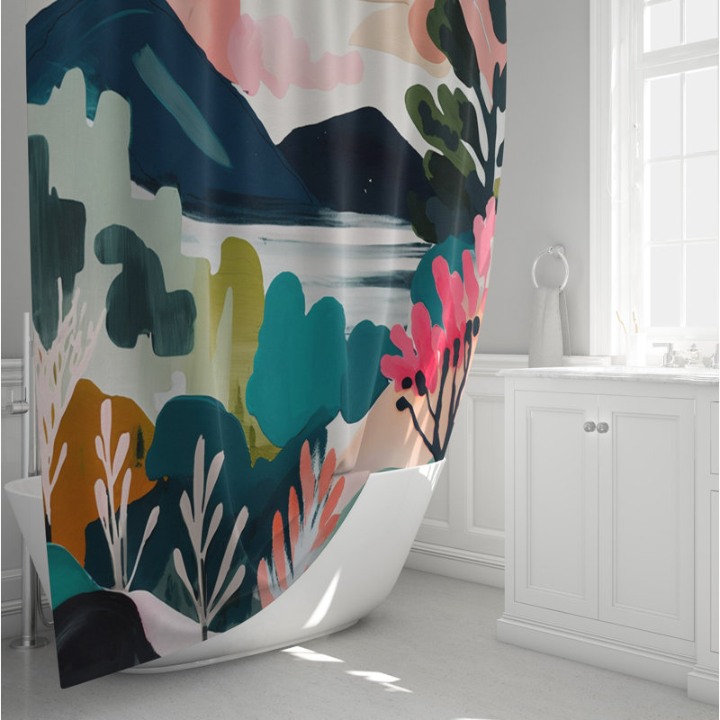 Rideau de douche Cressing, H 72 po x l 70 po