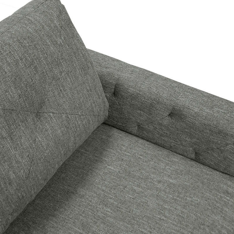 Canapé modulaire en coton mélangé 2 pièces 2 pièces