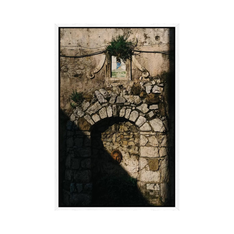 Positano VIII by Bethany Young - Print on Canvas, White Framed, 66.04cm H x 45.72cm W x 3.81cm D
