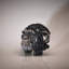 Figurine de buste de chimpanzé Enesco Edge 11,93 pouces