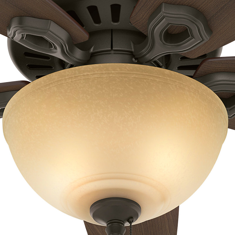 42" New Bronze Ceiling Fan with LED Light and Reversible Blades
