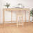 Bar Table 70.9"X31.5"X43.3" Solid Wood Pine-1393217951