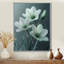 Jonquilles monochromes grises et blanches Photo II - Jonquilles murales, salon-106119379-135288467