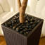 Adcock Artificial Olive Tree with Decorative Pot, UV Resistant Faux Olive Tree with Natural Trunk-700034063-700034058