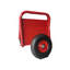 Chariot à panneau robuste, chariot à dalle, deux jolies poignées, pneus en caoutchouc solide de 10 po, super poids de 1000 lb, mouvement tout-terrain pour les panneaux de gypse épais et le matériau de la porte (rouge)-125784063