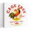 Cage sans whisky buvant un coq rétro rétro, paysage animalier, art mural-129479116