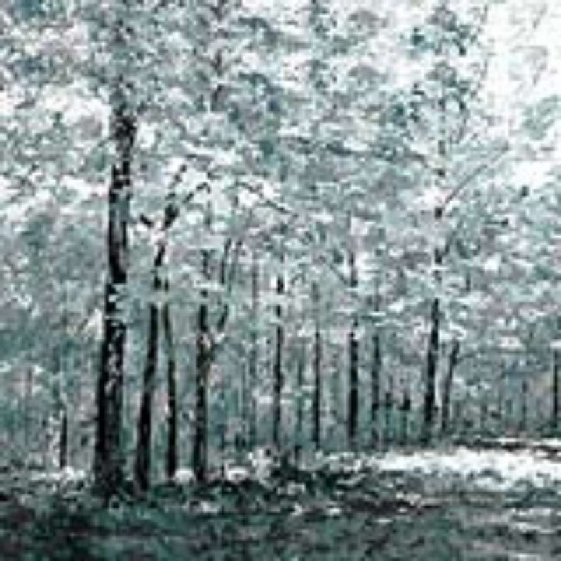 Silver Trees - Wrapped Canvas Painting, 91cm H x 91cm W x 3.8cm D