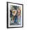 «Enraptured Blossoms Bouquet», reproduction sous verre encadrée, design par Jeanette Vertentes