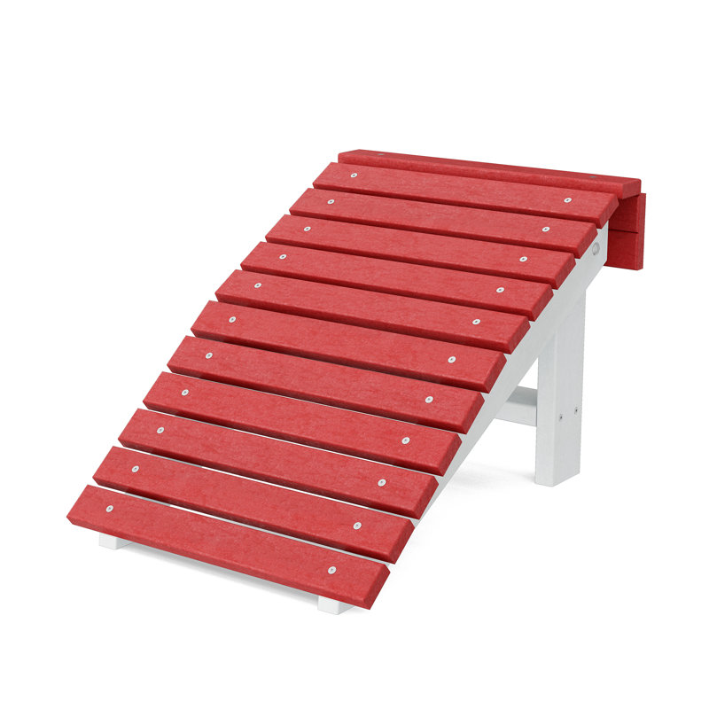 Repose-pieds Heritage, Cardinal rouge / blanc