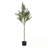66" Artificial Olive Tree with Plastic Pot