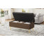 Banc de rangement avec repose-pieds Modern Modern-669104873