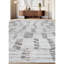 Wool Area Rug in Black/Light Gray-119489806