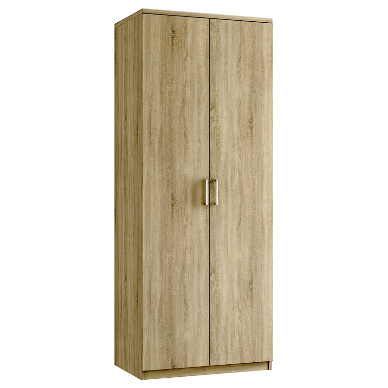 2 Door Manufactured Wood Wardrobe