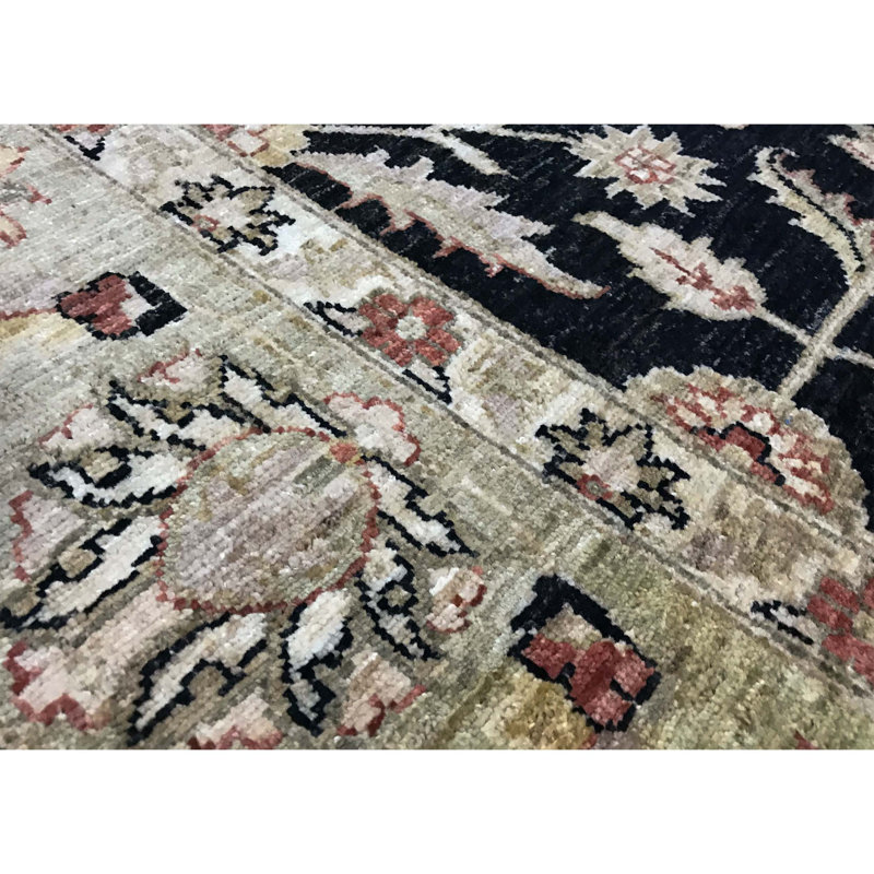 Ziegler Hand Woven Wool Oriental Area Rug