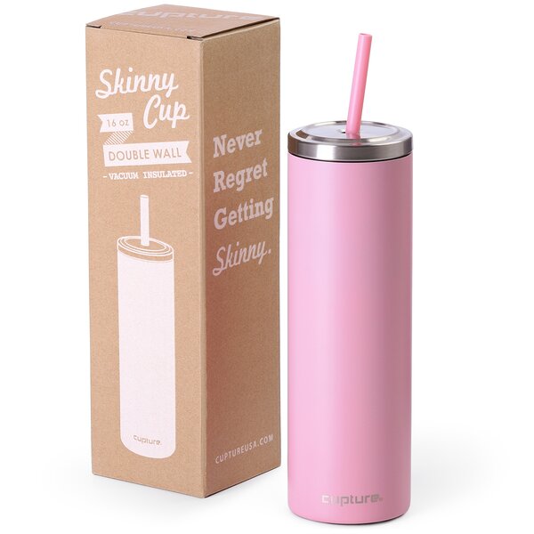 Thermos Lightweight Stainless Steel Vacuum Insulated Tumbler (Ombre  Pink/Purple, 16oz)