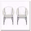 Ensemble de chaises de patio en osier-1065080686