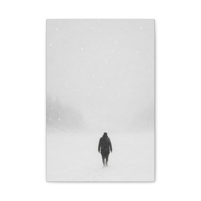 Apel Single Picture Frame Print on Canvas