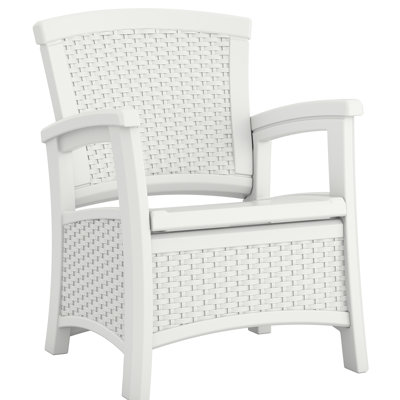 Arvon Wicker Outdoor Lounge Chair