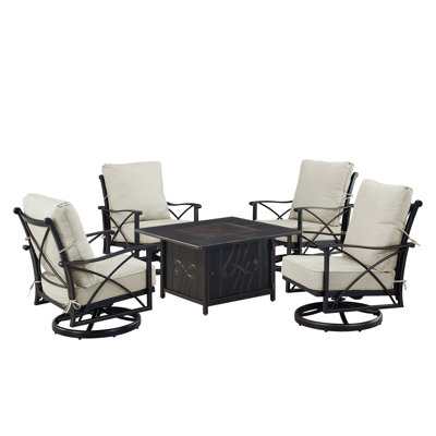 Okajima Outdoor 6 - Piece Conversation Set