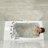 Ella Capri 30"x52" Acrylic Hydro Massage Walk-In Bathtub with Right Outward Swing Door, Heated Seat, 5 Piece Fast Fill Faucet, 2" Dual Drain-23138785