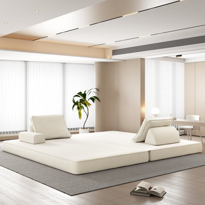 Luxurious Plush Marshmallow 3-Seater Boucle Sofa, For Comfort And Style In Any Living Room
